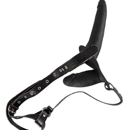 Double Strap On, schwarz Double Strap On, schwarz