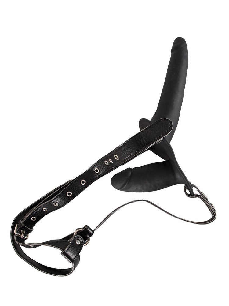 Double Strap On, schwarz