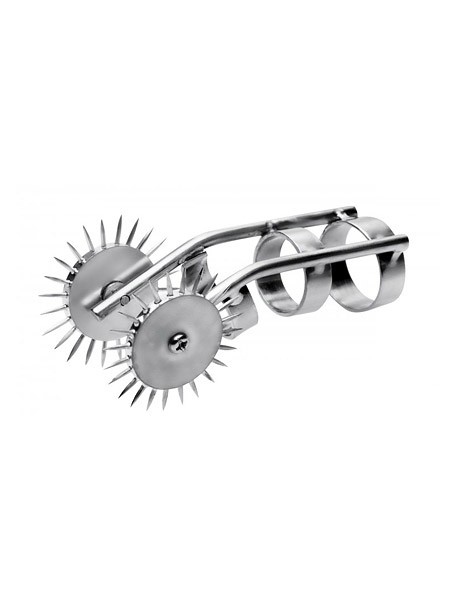Cat Nail With Double Pinwheel M: Metall-Kratzring