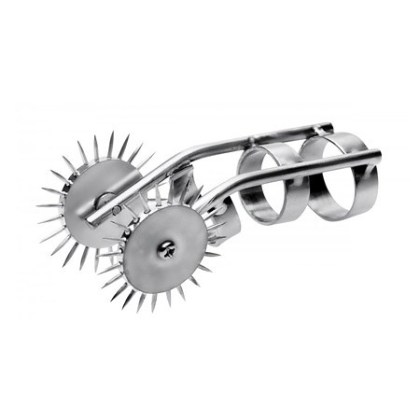 Cat Nail With Double Pinwheel M: Metall-Kratzring Cat Nail With Double Pinwheel M: Metall-Kratzring