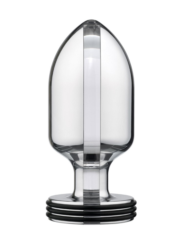 ElectraStim Intimidator Extreme: Elektro-Analplug, silber