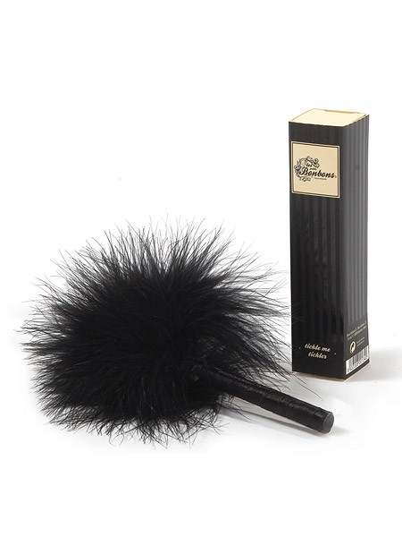 Bijoux Indiscrets Tickle Me Tickler: Federstab, schwarz