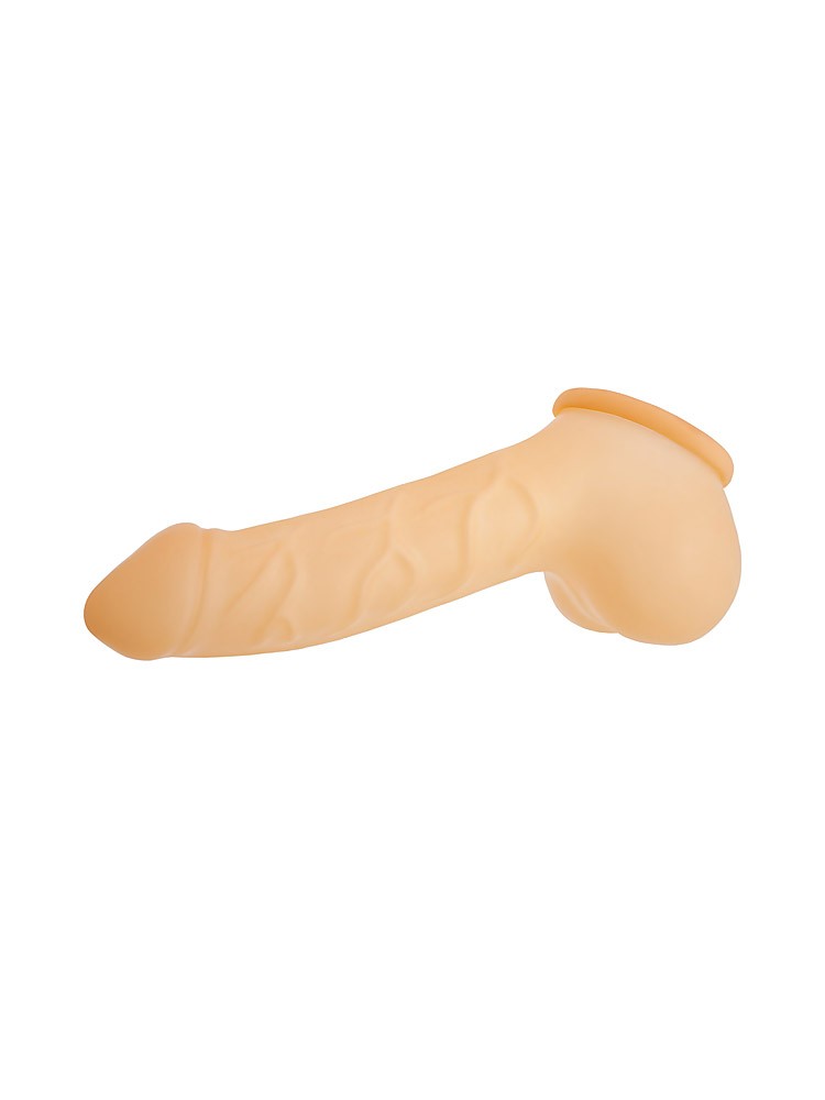 Toylie Carlos: Latex-Penis-Hodenhülle, transparent