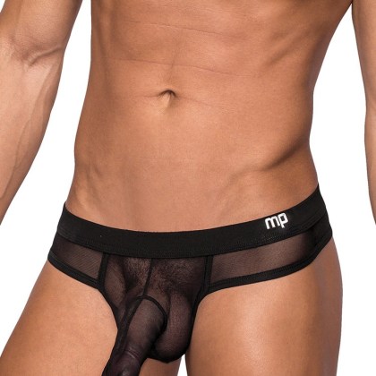 Male Power Hoser: String, schwarz (L/XL) Male Power Hoser: String, schwarz (L/XL)