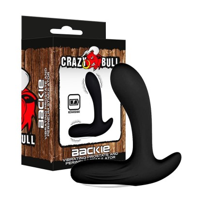 Crazy Bull Backie: Vibro-Plug, schwarz Crazy Bull Backie: Vibro-Plug, schwarz