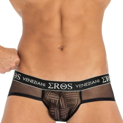 Eros Veneziani Geometrico: Brief, schwarz (M/L) Eros Veneziani Geometrico: Brief, schwarz (M/L)
