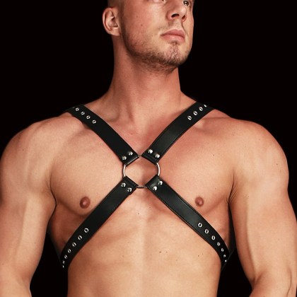 Ouch! Adonis: Brustharness, schwarz Ouch! Adonis: Brustharness, schwarz