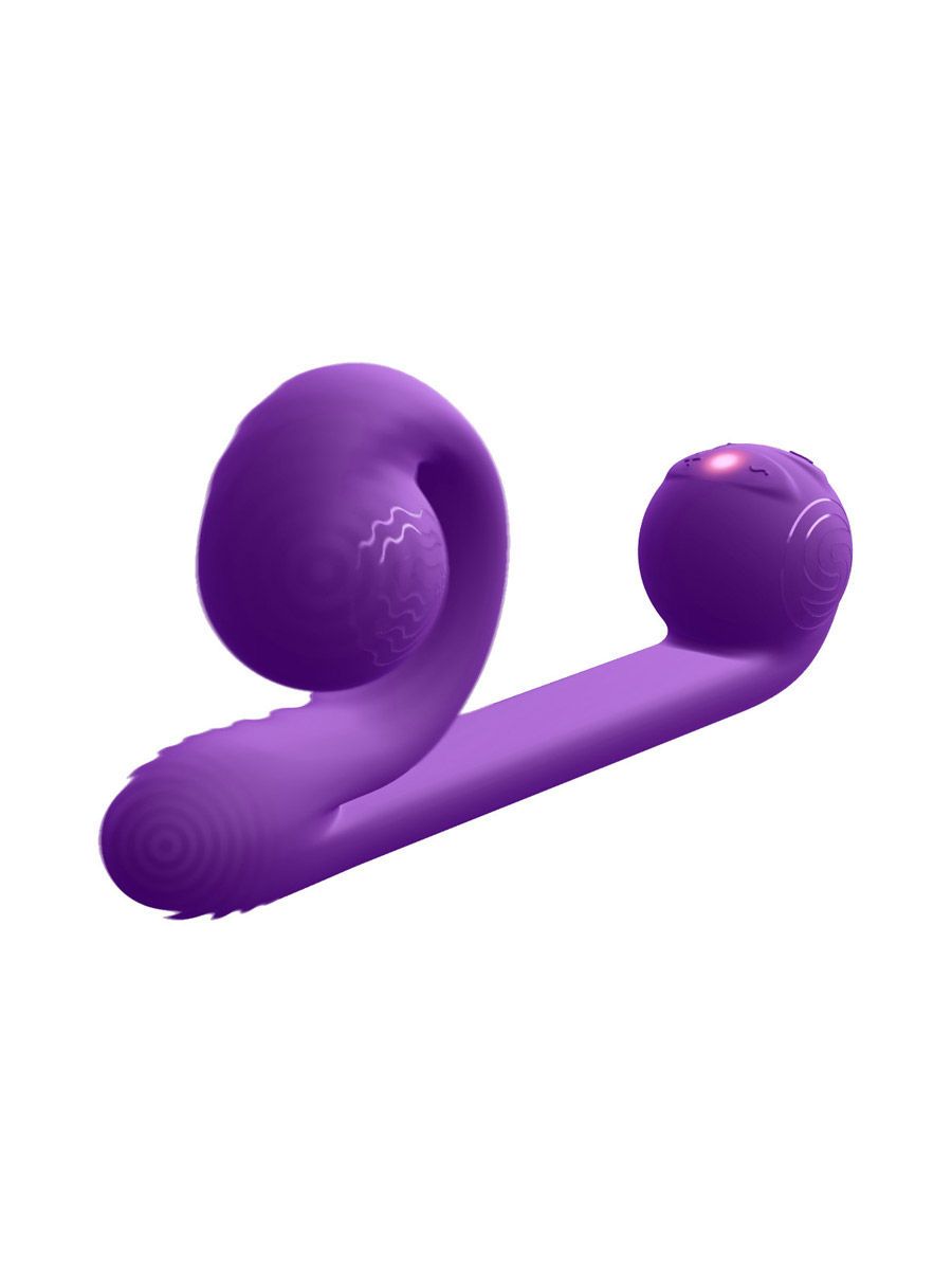 Snail Vibe Dual Pleasure: Spezialvibrator, lila