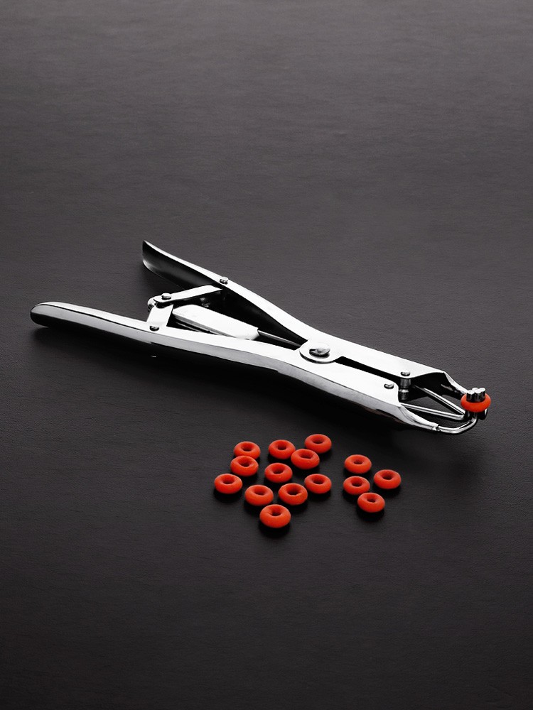 Triune Tit Torture Pliers: Edelstahl-Nippelzange