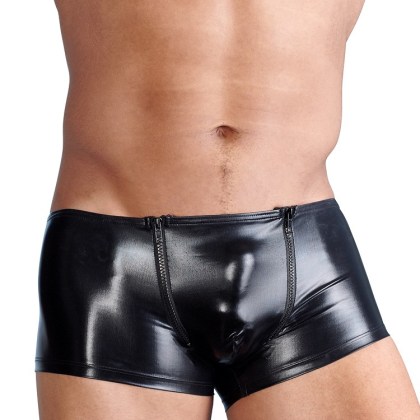 Wetlook-Pants, schwarz (M) Wetlook-Pants, schwarz (M)