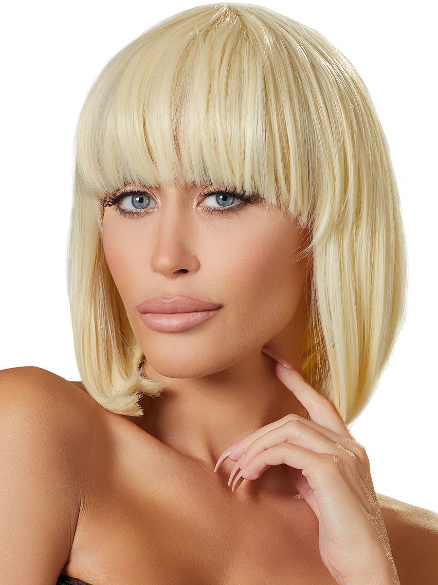 Perücke Bob kinnlang, blond