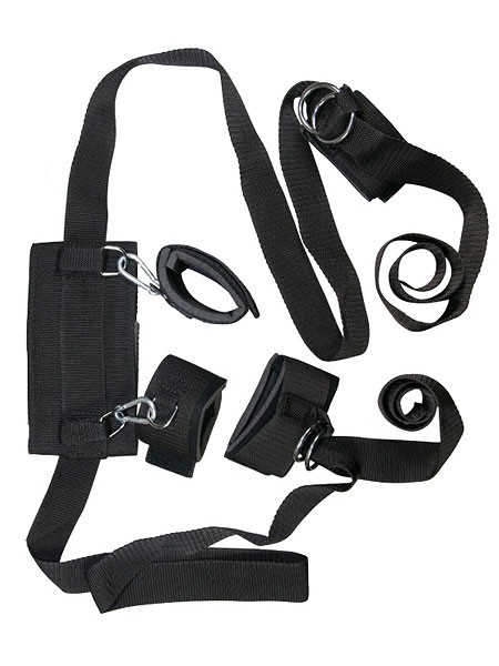 Bad Kitty Fesselset, schwarz
