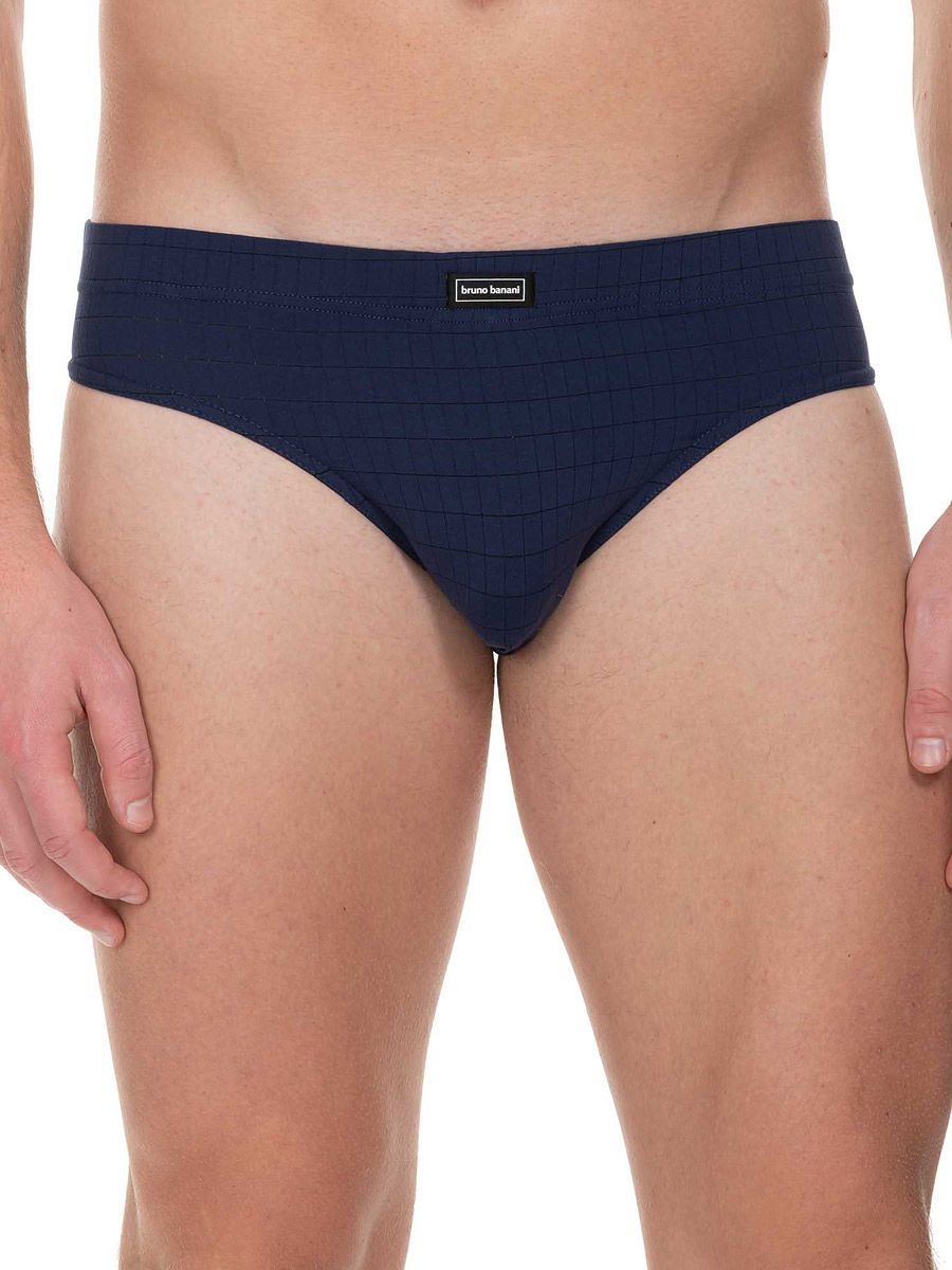 Bruno Banani Check Line 2.0: Sportbrief, marine (XXL)
