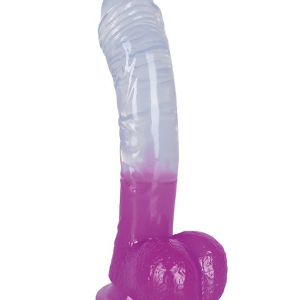 Ready Mate: Soft-Dildo, transparent/lila Ready Mate: Soft-Dildo, transparent/lila