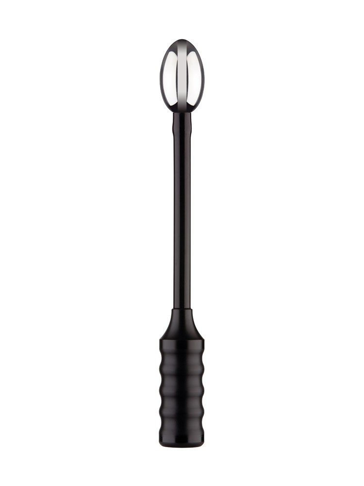 ElectraStim Depth Charge: Elektro-Dildo, schwarz/silber