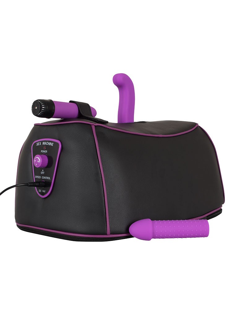 Rotating G & P-Spot Machine: Sex-Maschine, schwarz/lila