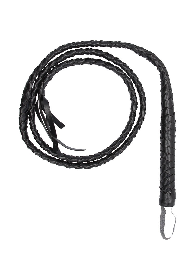 Ouch! Twisted Whip: Peitsche, schwarz
