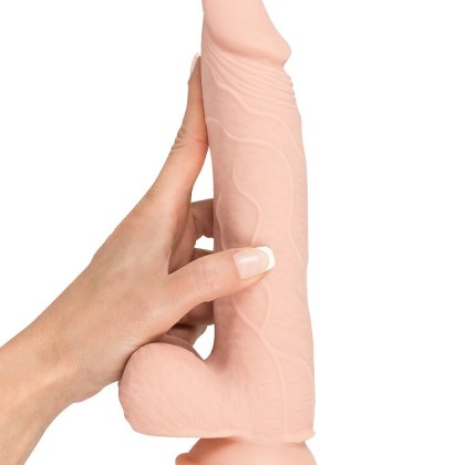 Nature Skin Medium: Dildo mit Saugfuß (24cm), haut Nature Skin Medium: Dildo mit Saugfuß (24cm), haut