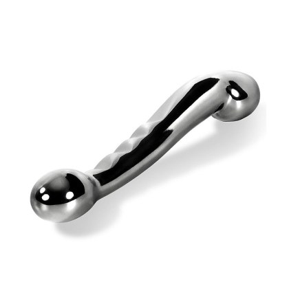 Black Label Stainless Steel Elegant G-Spot Dildo: Edelstahl-Dildo Black Label Stainless Steel Elegant G-Spot Dildo: Edelstahl-Dildo