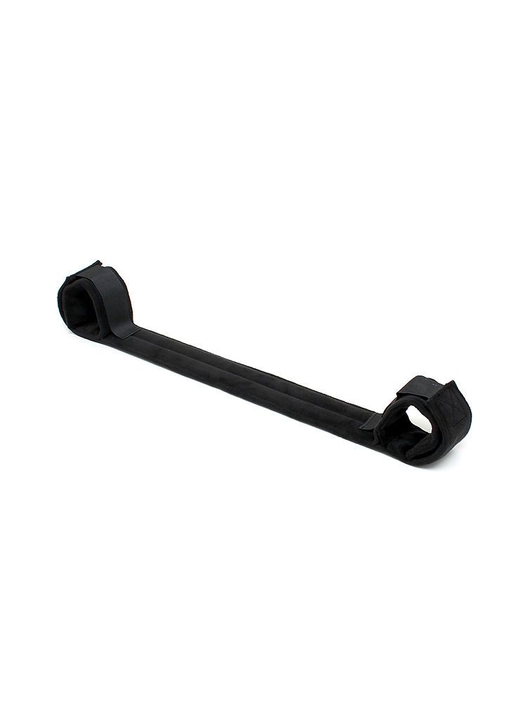 Softbondage Spreizstange mit Fesseln, schwarz