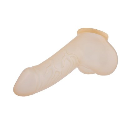 Toylie Danny: Latex-Penis-Hodenhülle, transparent Toylie Danny: Latex-Penis-Hodenhülle, transparent