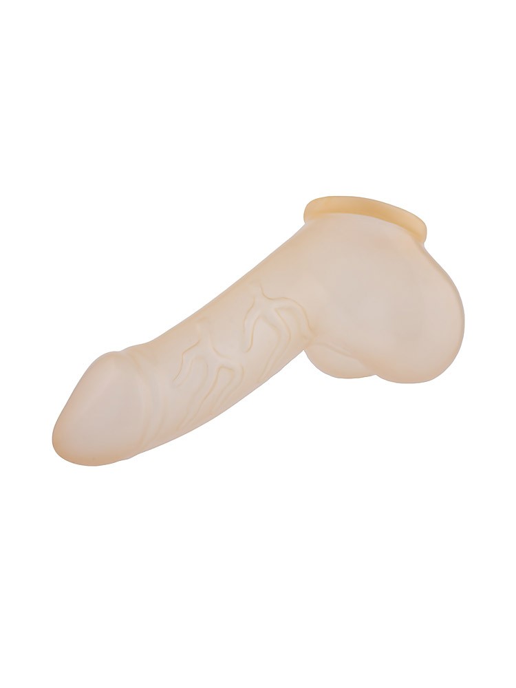 Toylie Danny: Latex-Penis-Hodenhülle, transparent