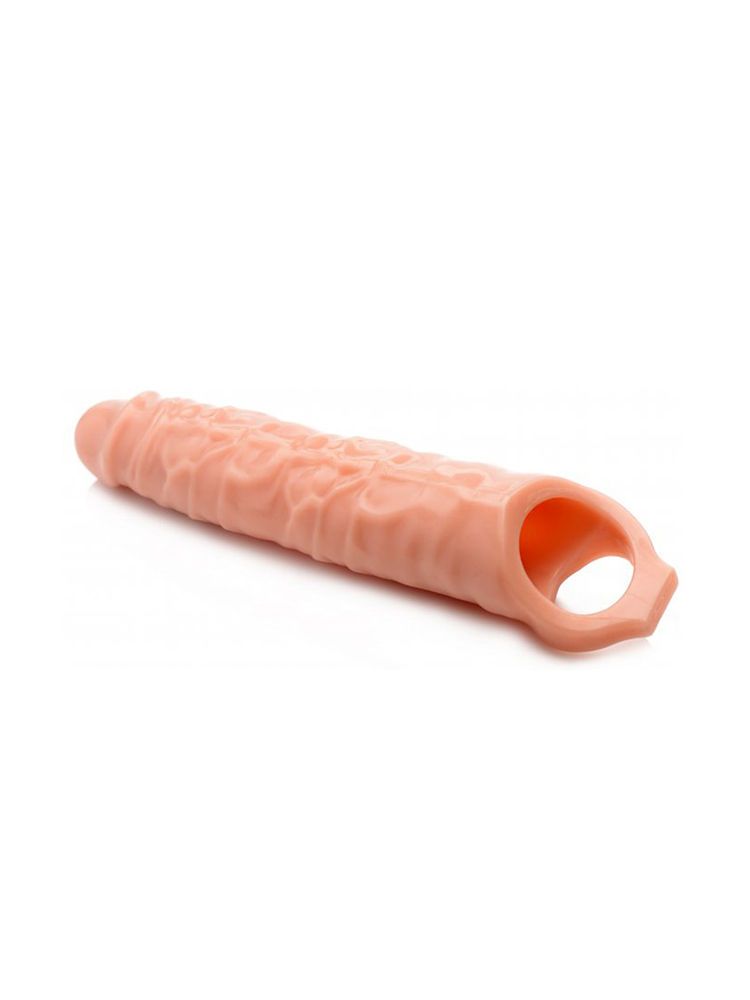 Size Matters: Penishülle mit Hodenring 3%27%27, haut