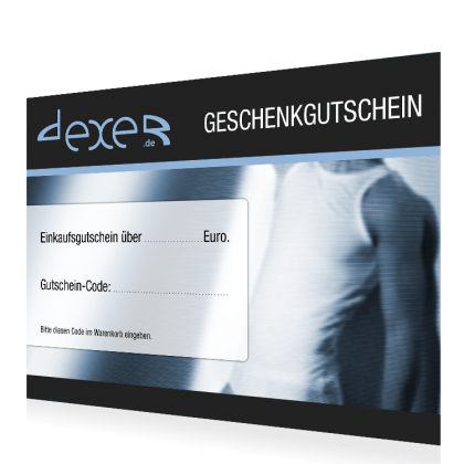 Dexer Geschenk-Gutschein über 100 Euro Dexer Geschenk-Gutschein über 100 Euro