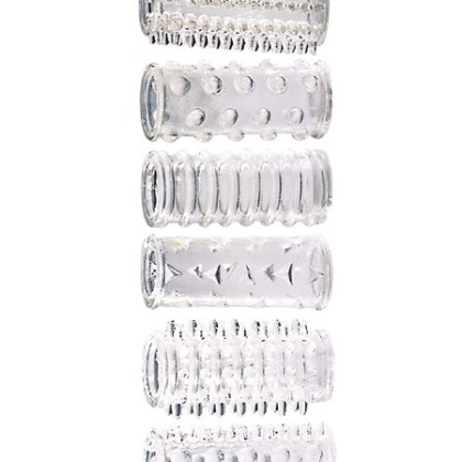 Red Roses: 6er-Set Penismanschetten Red Roses: 6er-Set Penismanschetten