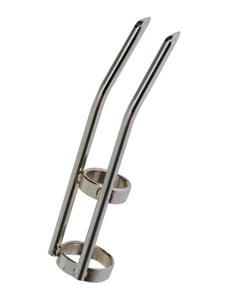 Metall-Kratzring, silber (S/M)