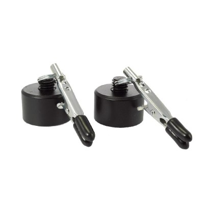Nippelklemmen mit Zylindergewicht (2x 100g) Nippelklemmen mit Zylindergewicht (2x 100g)