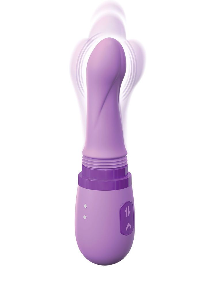 Her personal sex machine: Vibrator mit Wärmefunktion, lila