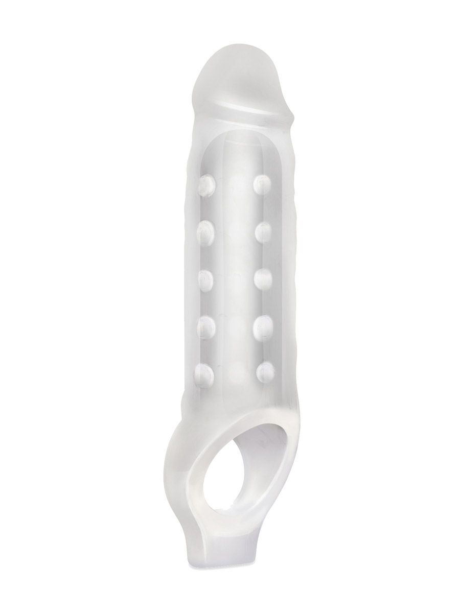 Blue Line Mighty Extender: Penishülle 3", transparent