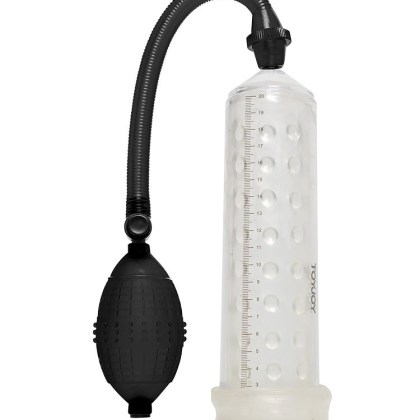 Power Massage Pump: Penispumpe mit Massagefunktion, transparent Power Massage Pump: Penispumpe mit Massagefunktion, transparent