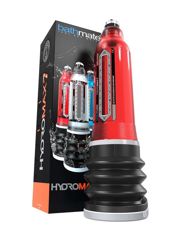Bathmate Hydromax 7: Penispumpe, rot