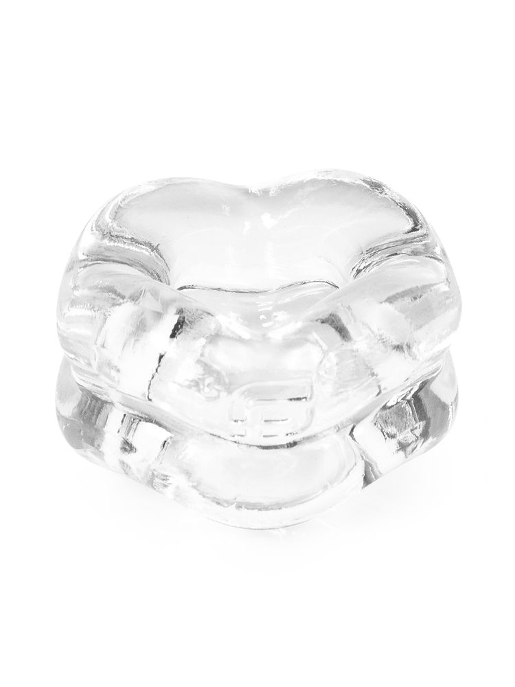 Sport Fucker Revolution Ball Stetcher: Penis-/Hodenring, transparent