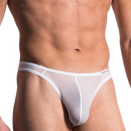 MANSTORE M101: Lassostring, weiß (M) MANSTORE M101: Lassostring, weiß (M)