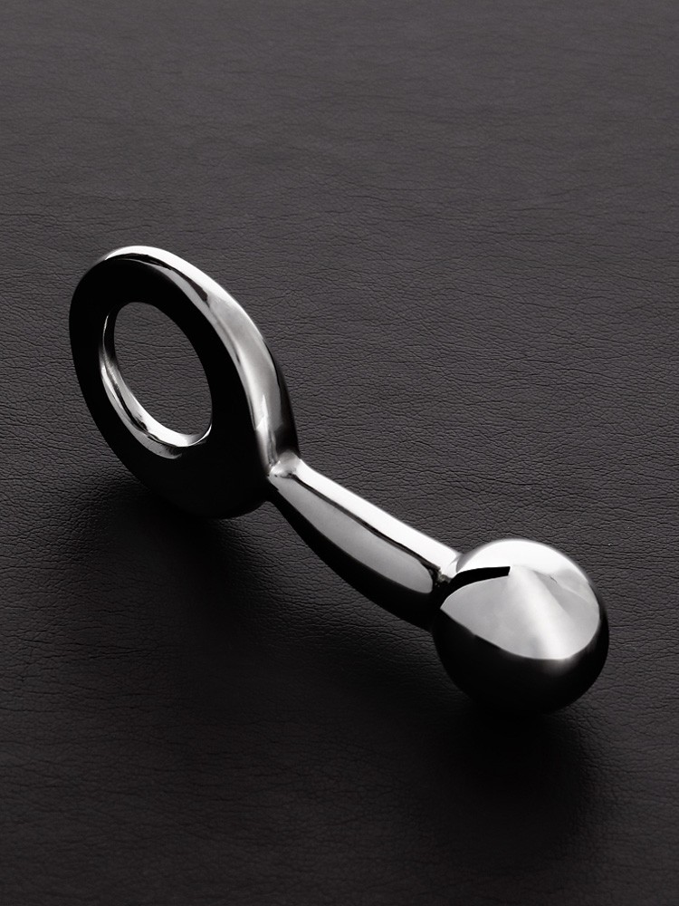 Triune Prostate Plug: Edelstahl-Analplug (L)