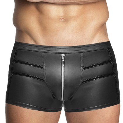 Noir Handmade: Wetlook-Short H006, schwarz (3XL) Noir Handmade: Wetlook-Short H006, schwarz (3XL)