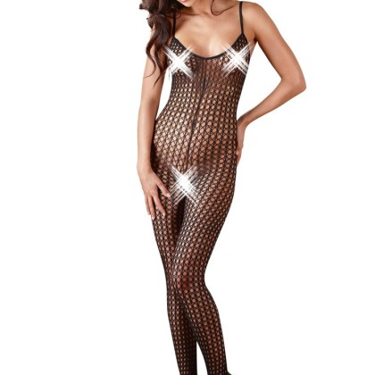 Ouvert-Catsuit: Hot Chili, schwarz (XL/XXL) Ouvert-Catsuit: Hot Chili, schwarz (XL/XXL)