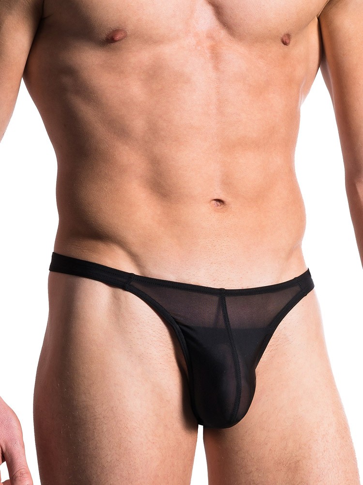 MANSTORE M101: Pushup String, schwarz (S)