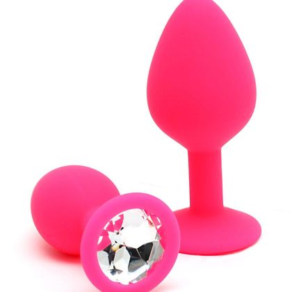 Berlin Bling: Analplug-Set 2-teilig, pink Berlin Bling: Analplug-Set 2-teilig, pink