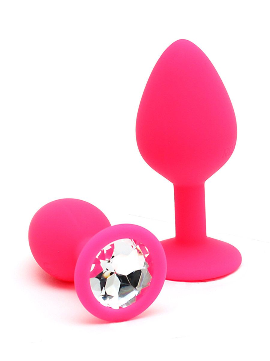 Berlin Bling: Analplug-Set 2-teilig, pink