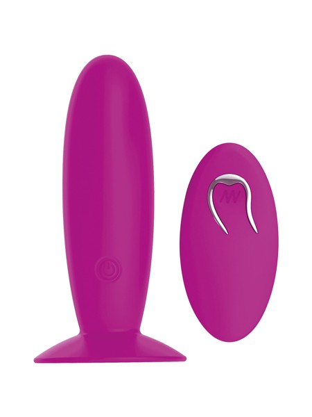 Pretty Love Remote Plug: Vibro Analplug mit Fernbedienung, lila