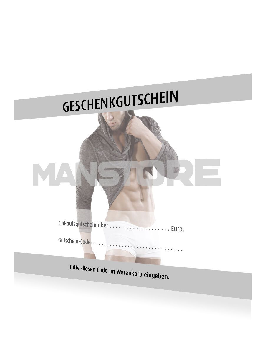 MANSTORE Geschenk-Gutschein über 125 Euro