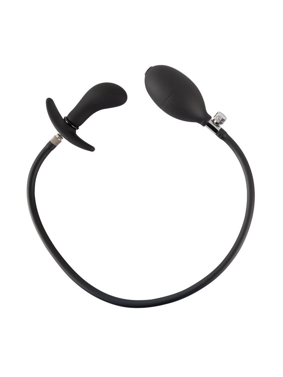 Inflatable Plug: Aufblasbarer Analplug, schwarz