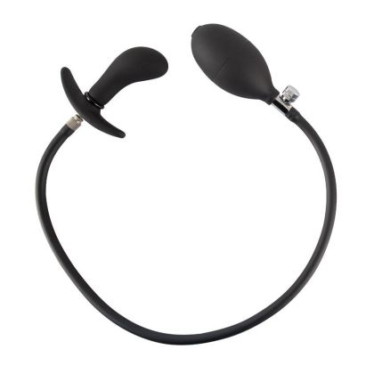 Inflatable Plug: Aufblasbarer Analplug, schwarz Inflatable Plug: Aufblasbarer Analplug, schwarz