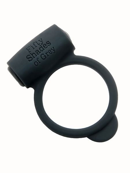 Fifty Shades of Grey: Yours and Mine Vibro-Penisring, schwarz