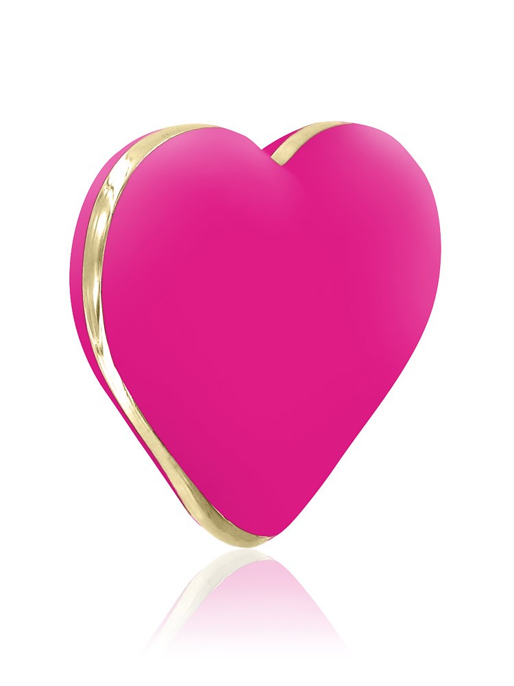 Rianne S Heart Vibe: Aufliegevibrator, pink/gold