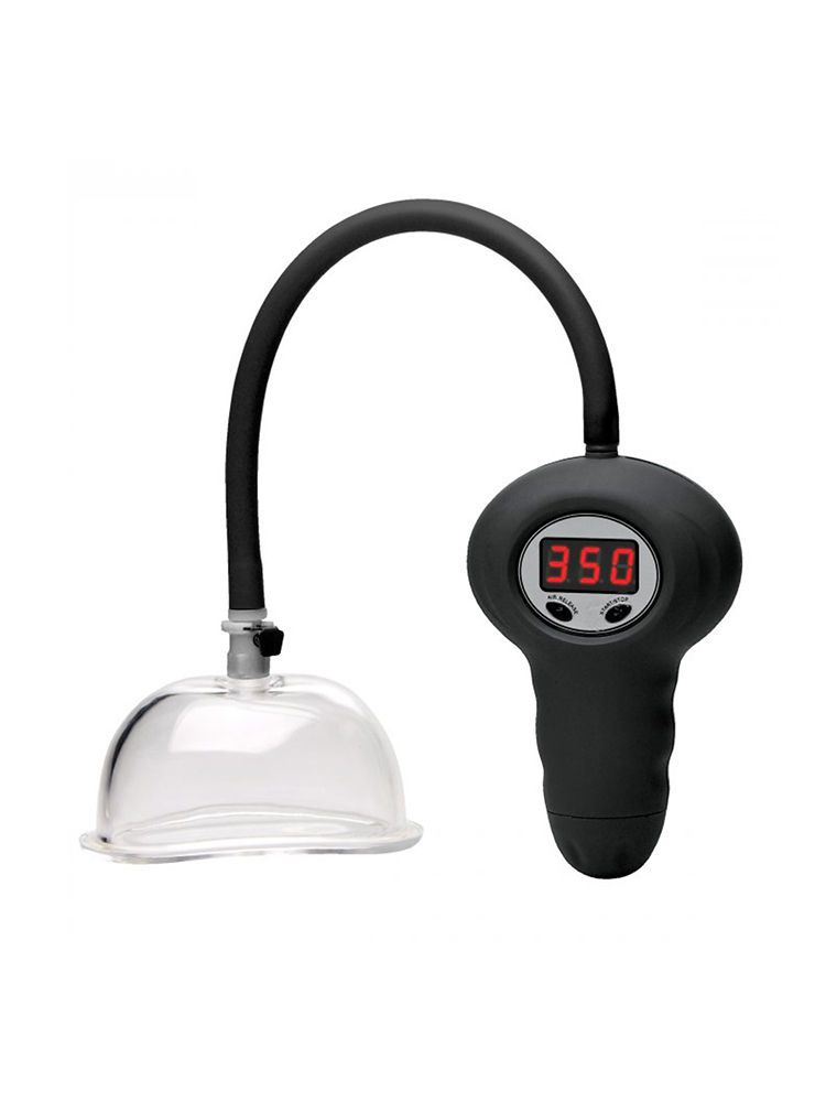 Size Matters Digital Pussy Pump: digitale Vagina-Pumpe, schwarz